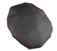 Caja De Reposabrazos Coche Cubierta Protectora Consola Central Almacenamiento Antideslizante Almohadilla Para Ford Para Escape 2016-2018(A Black-red line)