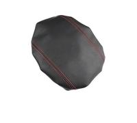 Caja De Reposabrazos Coche Cubierta Protectora Cuero Consola Central Embellecedora Para Ford Para Escape 2016-2018(A Black-red line)
