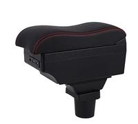 Caja De Reposabrazos Coche Para Toyota Para Yaris Cross 2020 2021 2022 Caja Almacenamiento Consola Central Reposabrazos De Coche Interior Con Luz USB(C1 7 USB)