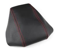 Caja De Reposabrazos Control Central Coche Cubierta Protectora Embellecedora Accesorios Interiores Cuero Para Ford Para Focus 2015-2018(B Black-red line)