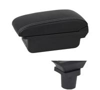 Caja De Reposabrazos Para Coche Caja De Almacenamiento Accesorios Interiores Para Toyota Para Yaris Para Vitz Hatchback 1998-2005 BLNETU(B3 white line 3USB)