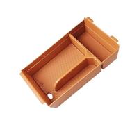 Caja de reposabrazos para coche Para Deepal S07 S7 Caja De Almacenamiento Coche 2023-2025 Consola Central Organizadora Apoyabrazos Antideslizante(Naranja)