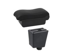 Caja De Reposabrazos Para Coche Piezas De Almacenamiento Accesorios De Reequipamiento Interior Dedicados Para Renault Para Clio 3 CFCPKOYOZD(A2 black line No USB)