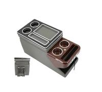 Caja De Reposabrazos Para VW Para ID. BUZZ 2024 2022 + Fila Delantera Central Store Business Car Mobile(C gray)