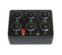 Caja de resistencia con escala transparente, fácil de usar, caja de resistencia esencial, equipo educativo para educación, equipo de laboratorio de física