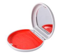 Caja de retención - Caja de dentadura portátil | Caja de retención de ortodoncia | Incluye contenedor de dientes falsos para protector bucal para camping, salidas, viajes de negocios