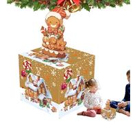 Caja de rollo de dinero de Navidad, Caja de extracción de dinero de Navidad para efectivo, Titular de efectivo Titulares de billetes Favores de fiesta Caja de efectivo, Exquisitas cajas navideñas de d
