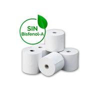 Caja de rollos de papel térmico genérico 80x80 bpaf/ 80 x 80mm/ 48 u