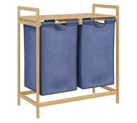 Caja de ropa sussina madera natural 33x64x73 cm