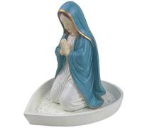 Caja de rosario católico religioso de resina, escultura para joyas, soporte resistente para el hogar, altares, regalo espiritual, regalo devocional católico