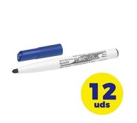 Caja De Rotuladores De Punta Redonda Para Pizarra Bic Velleda 9581701/ 2mm/ 12 Unidades/ Azules