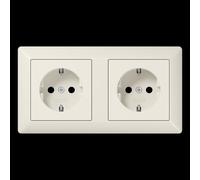 Caja De Salida De Pared AS500 De Jung (aparamenta WCD) (Enchufe Europeo) - AS1520-2