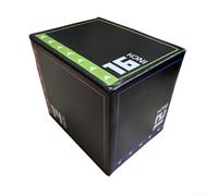 Caja de salto pliométrica de espuma suave 3 en 1, cubo de entrenamiento de altura ajustable para gimnasio en casa, equipo de ejercicio de fitness que absorbe los golpes (30 x 35 x 40 cm)