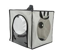 Caja de Secado para Mascotas, Diseño de Malla de Tela Oxford de Nailon, Jaula Plegable para Secadora de Mascotas, Jaula para Secadora de Casa de Aseo Limpio, Habitación Seca para