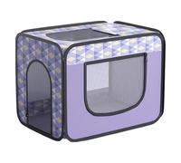Caja de secado para mascotas, plegable, Breathable Drying Box, transportable Pet Drying Chamber, Printed Anti Flying Hair Pets Crate, Soft Pet Crate, Breathable Pet Drying Box for Pets