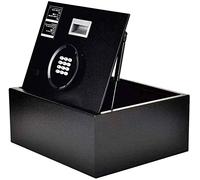 Caja de seguridad Cajón de apertura superior Caja fuerte de seguridad, acero oculto para el hogar con teclado y 2 teclas de anulación manual, proteja su dinero Interestin