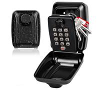 Caja de seguridad con código personalizado de 4 dígitos, cuerpo de aleación de zinc de alta resistencia, compatible con una amplia gama de ap