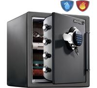 Caja de seguridad con combinación digital Masterlock, tamaño XL, estanca al agua y resistente al fuego durante 120 min