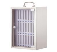 Caja de seguridad de pared con cerradura para teléfonos - Ideal para aulas, salas de reuniones y fábricas - Sto Solut seguro para el lugar de trabajo y Eonal