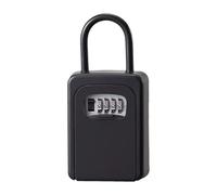 Caja de seguridad para llaves con código | Llavero de seguridad - Llavero de combinación, para propietarios, viajes, vacaciones, oficinas, cuidadores, puertas, puertas, obras, cabina, cobertizo