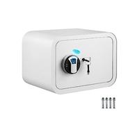 Caja de Seguridad pequeña, cerraduras de Huellas Dactilares, Caja de Seguridad, 1/1.8 pies cúbicos, alcancía Oculta Secreta con 2 Llaves, Almacenamiento de Dinero, Uso para la Oficina en CAS