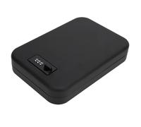Caja de Seguridad Portátil, Caja de Seguridad con Placa de Acero con Código Combinado, Caja de Seguridad de Viaje para el Hogar, la Oficina o los Viajes