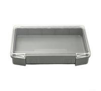 Caja de señuelo impermeable 19.5cm ABS Pesca Tackle(gris)