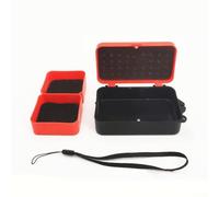 Caja de señuelos Essential Bait Storage Earthworm 2pcs/set con ventilación para frescura (doble capa pequeña)