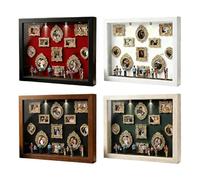 Caja de silueta DIY - Kit de marco de sombra para museo | DIY recuerdo recuerdo pantalla | marco de sombra para boda, cumpleaños, apartamento, casa de campo, hotel, dormitorio,