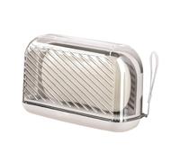 Caja de soap portátil, caja de soap de viaje, Leakproof Stew Holder, Draining Container, Lid Included, Ideal para Shower, Camping, Gimnasio, School, 4,5 x 3 x 1,5 pulgadas, transparente, 1 pack
