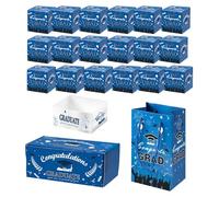 Caja de sobre rojo sorpresa que rebota, caja de regalo de explosión sorpresa de graduación, divertida caja de dinero emergente para ella, él, preescolar, escuela secundaria, huchas plegables (18 cajas
