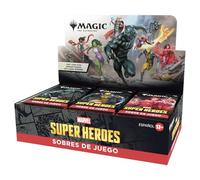 Caja de Sobres de Juego de Magic: The Gathering | Marvel Super Heroes (Versión en Español)