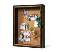 Caja de sombra para exposición, 30 x 40 cm, marco de fotos vintage para ramo de novia, recuerdos, medallas, fotos, un regalo cálido para mamá, hermana o novia