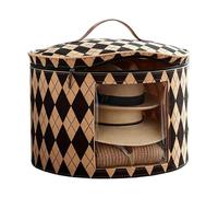 Caja de sombreros genérica, bolsa de transporte plegable y portátil, organizador de gorras, para casa, viajes, salón, armario, habitación infantil, accesorios, bufanda