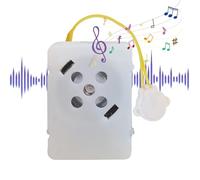 Caja de Sonido para muñecas: grabadora de Sonido integrada, formulario de Mensaje Reutilizable | Dispositivo de Voz para Hablar Animal Hablar con Memoria de Audio Regalos interactivos grabables Niños