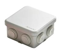 Caja de superficie estanca AcquaBOX (5 x 9,4 x 9,4 cm, Gris)