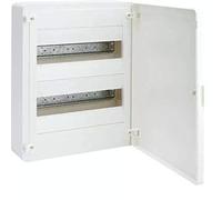 Hager golf serie vs - Caja golf serie vison superficie 2 filas 24 módulos opaca blanco