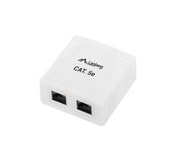 Caja de superficie Lanberg OU5-0002-W 1 módulo 57x54x30mm