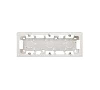 Caja de superficie3 elementosSimon 20000753-090 Simon 270 Blanco
