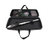 Caja de tanque de pesca Angelroden-Hard Shell Caso, Caja de almacenamiento de tapa dura para señuelo de pesca | Gran capacidad con bolsa de malla integrada, portátil para señuelos de pesca y otros