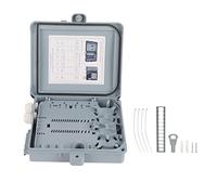 Caja de Terminal de Fibra óptica, Caja de Distribución de Fibra óptica FTTH de 12 Núcleos con Montaje en la Pared IP65 en Interiores Al Aire Libre, Utilizado en la Integración