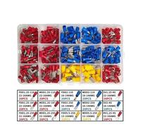 Caja de terminales aislados prensados en frío (280/480/720/1200 piezas) for reparación de arneses automotrices.(280pcs)