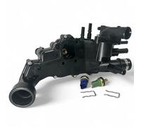 Caja de termostato de agua con sensor compatible para Berlingo, C4, C5, Xsara, 206, 306, 307, 406, 607, Partner 2.0 HDI OEM: 1336S4 1336R8