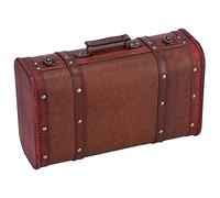 Caja de Tesoro Vintage de Madera, Cofre de Almacenamiento Retro de Gran Capacidad para Decoración del Hogar o Accesorios de Fotografía, Estuche de Madera Antiguo para Accesorios de Tiro