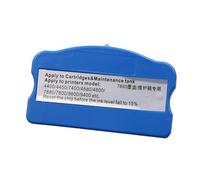 Caja de Tinta de residuos de Chip de Tanque de Mantenimiento for Epson Stylus Pro 4400 4450 4000 7600 9600 4800 4880 7880 9880 Impresoras (Color : 1PC)