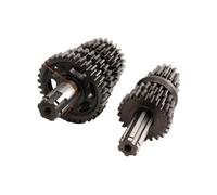 Caja de transmisión Piezas del Eje del Contador Principal compatibles con Motor Horizontal de 125 CC 1p52fmi se Adapta a LF125 Lifan Type Dirt Pit Bike Motorcycle Kayo BSE Model