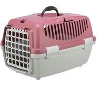 Caja de transporte Capri 1 y 2 32 × 31 × 48 cm gris claro/rosa viejo