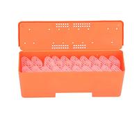 Caja de Transporte de Abeja Reina, 20 Piezas Jaulas de cría de Abeja Reina de plástico Kit de Taza de cría de Apicultura de Jaula Real Transparente para Suministros de Apicultura