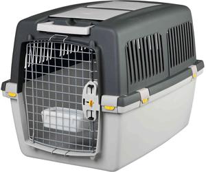 Caja de transporte Gulliver 52 × 51 × 72 cm gris claro/gris oscuro