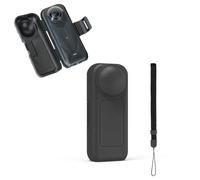 Caja de transporte para Insta360 X5/X4, organizador para lentes, protector de pantalla, a prueba de caídas, polvo, con accesorios para correa de muñeca